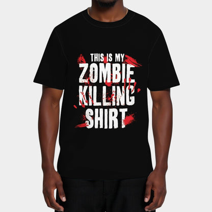 This Is My Zombie Killing T Shirt Revenge Tee Shirt