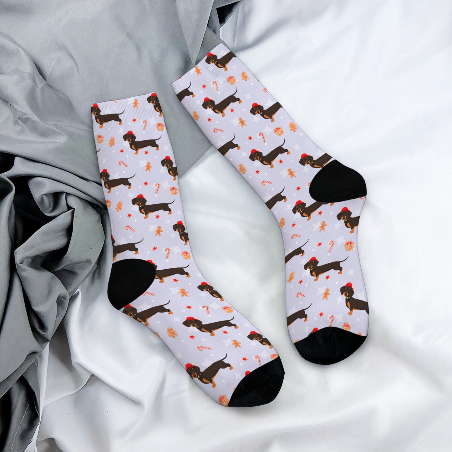 Custom Men's Underwear & Socks Set - Dachshund