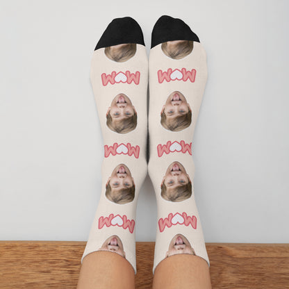 Custom Best Mom Sock