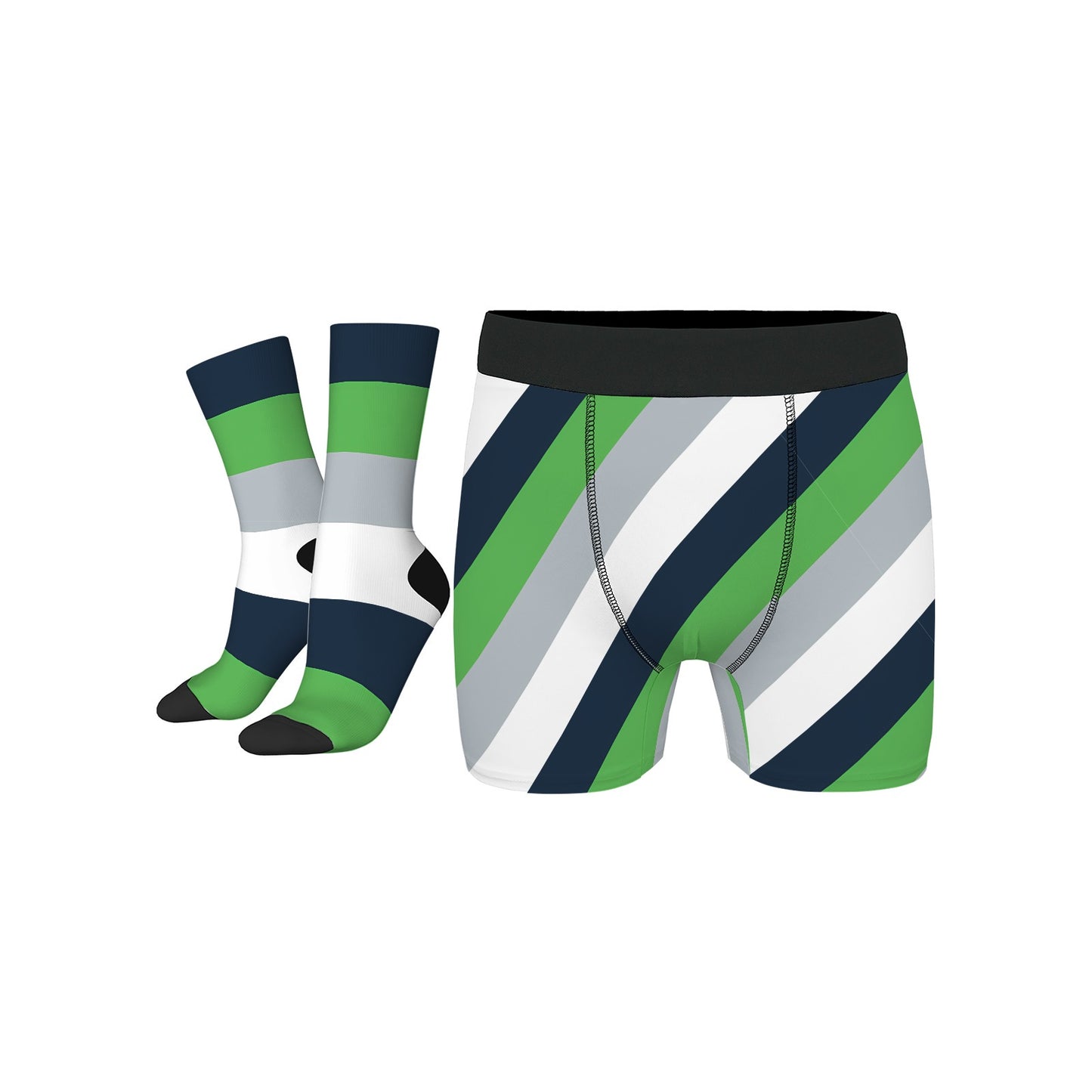 Custom Socks & Underwear - Seattle Football Style