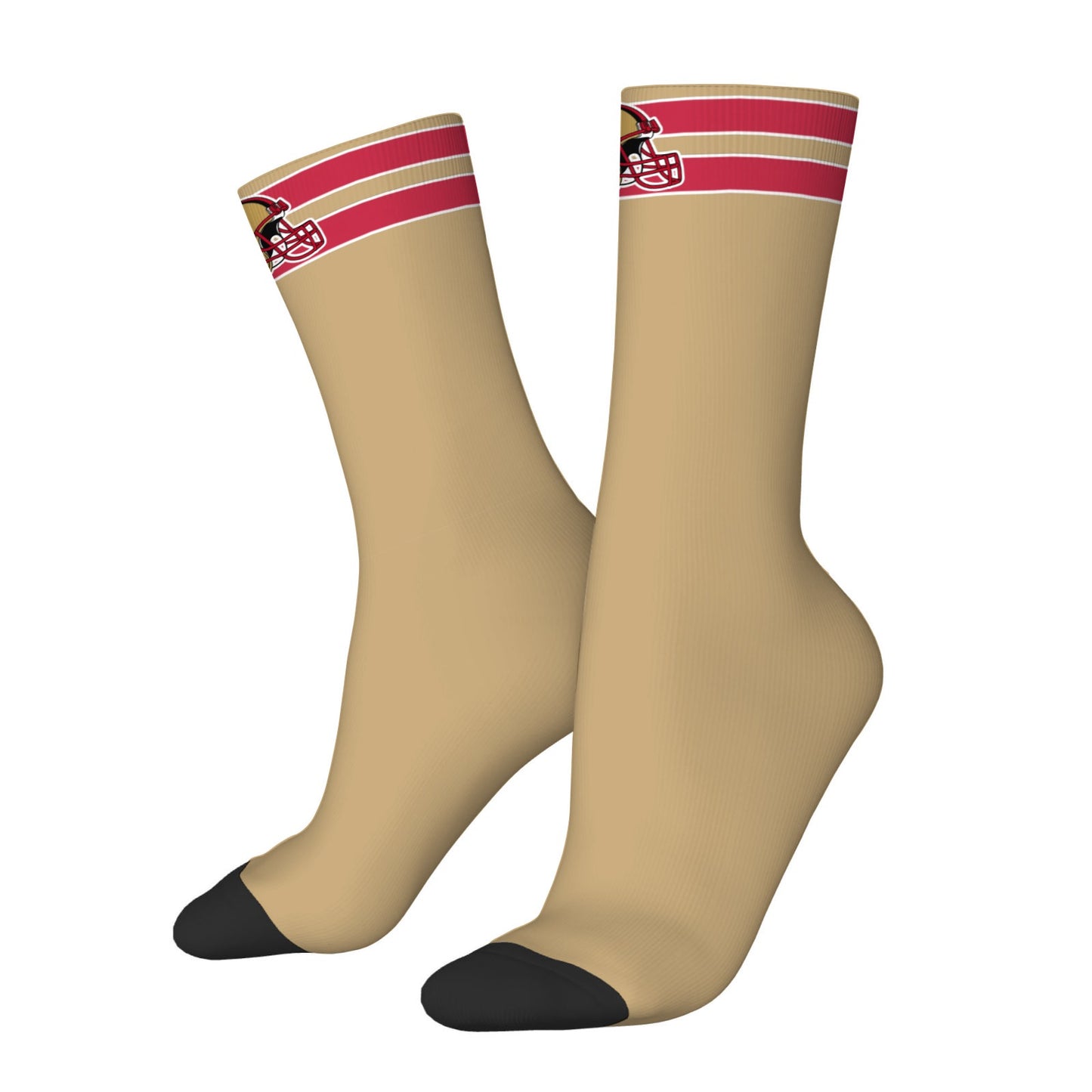 San Francisco Football Style Socks – Personalized & Unique
