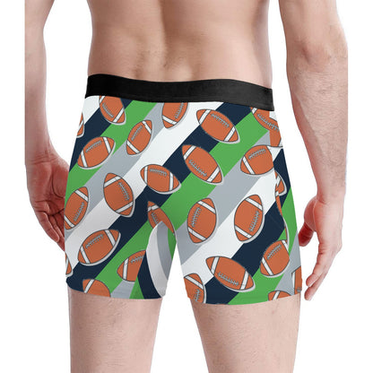 Personalized Seattle Football Colors Socks & Boxer Briefs