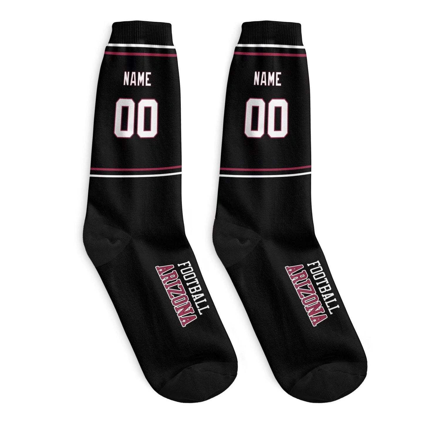 Custom Arizona Sports Socks with Personalized Touch