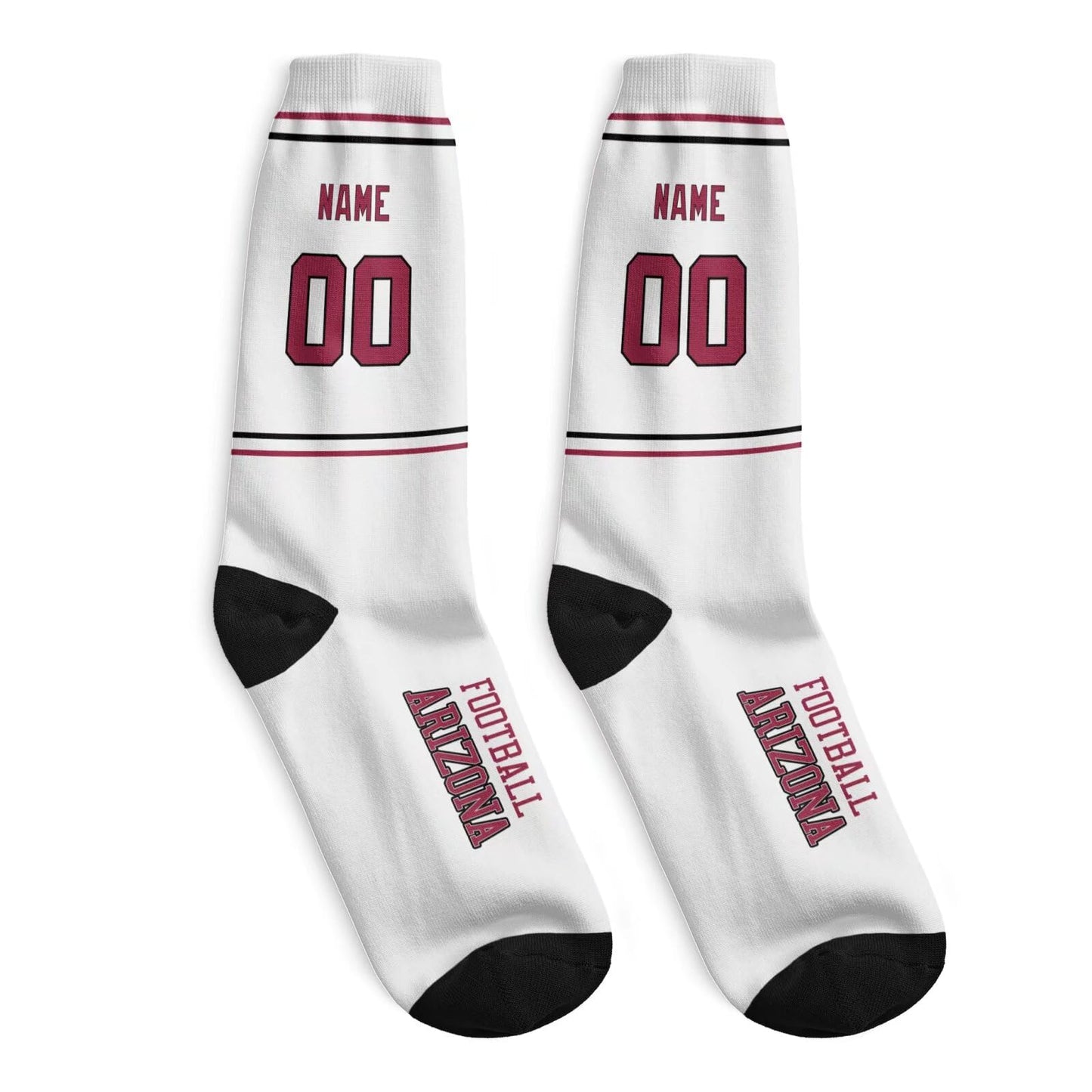Custom Arizona Sports Socks with Personalized Touch