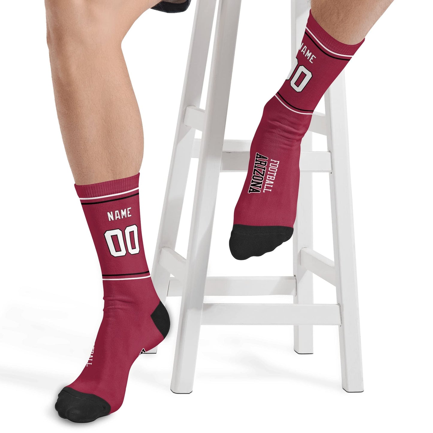 Custom Arizona Sports Socks with Personalized Touch