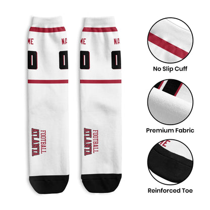 Atlanta Custom Socks Add Name or Number