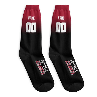 Atlanta Custom Socks Add Name or Number