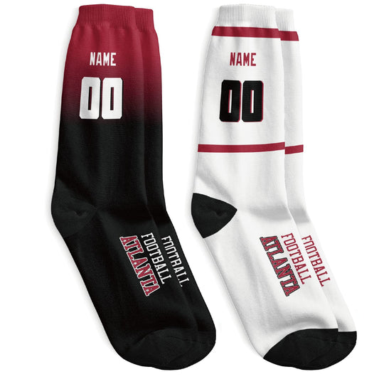 Atlanta Custom Socks Add Name or Number
