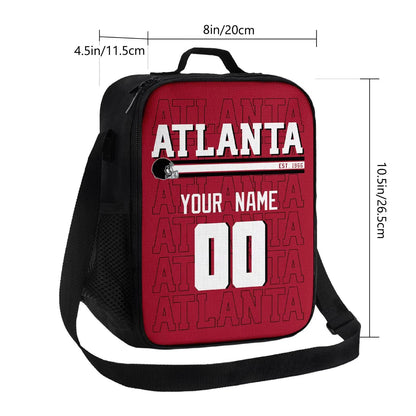 Insulated Atlanta Lunch Tote Custom Made for Students and Adults