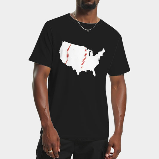 Baseball is Americas Pastime USA T-Shirt
