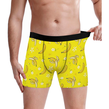 Custom Men's Underwear & Socks Set - Banana Design