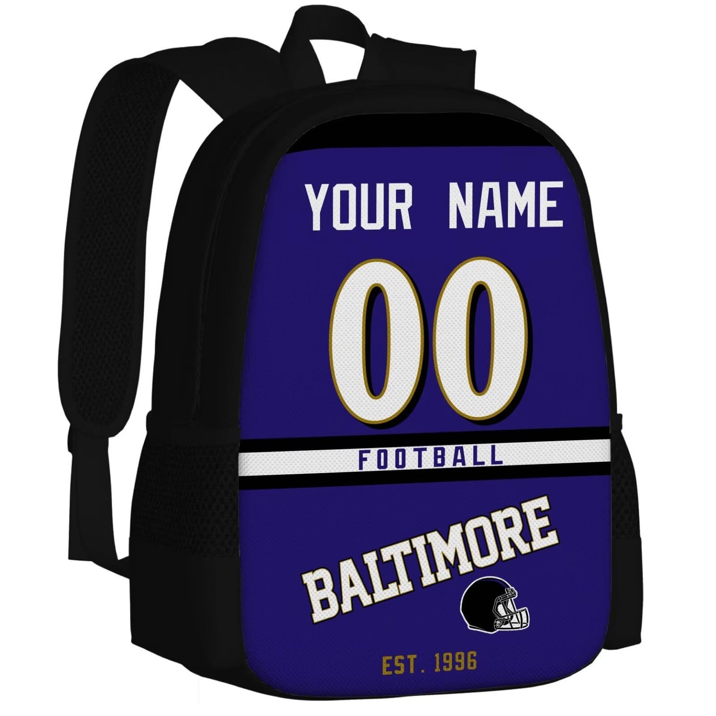 Baltimore Custom Backpack with Sporty Design