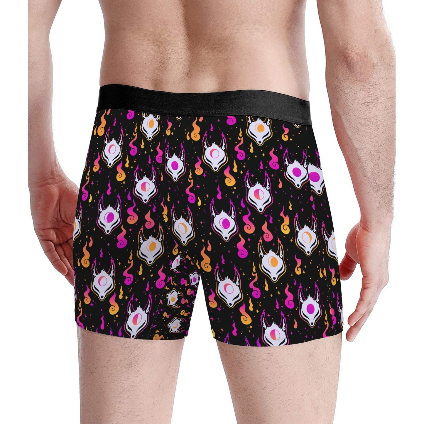 Custom Men's Underwear & Socks Set - Fox Design