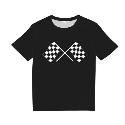 Start Your Engines Tshirt Checkered Flag Racing Shirts