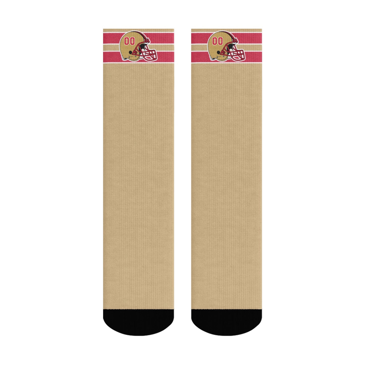 San Francisco Football Style Socks – Personalized & Unique
