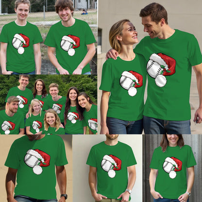 Baseball Christmas Hats T-Shirts