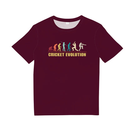 Evolution of Cricket Novelty T-Shirts Gift