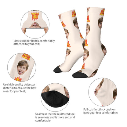 Custom Hot Mom Sock