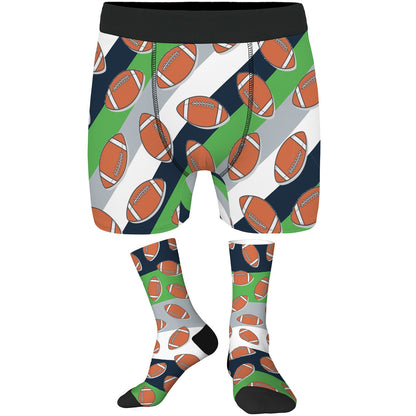 Personalized Seattle Football Colors Socks & Boxer Briefs