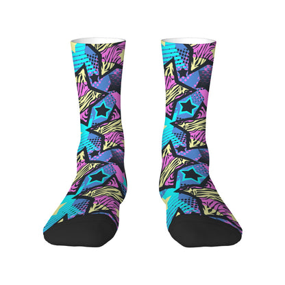 Custom Men's Underwear & Socks Set - Star Pattern