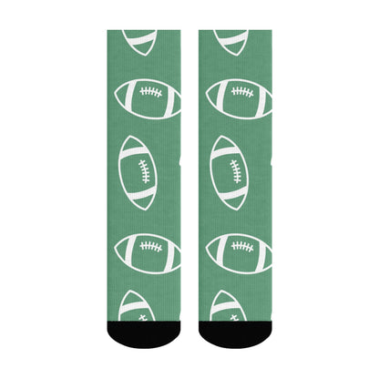Customizable Football Socks - Faces, Numbers, or Patterns