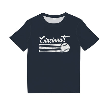 Cincinnati Baseball Vintage Distressed Met At Gameday T-Shirt
