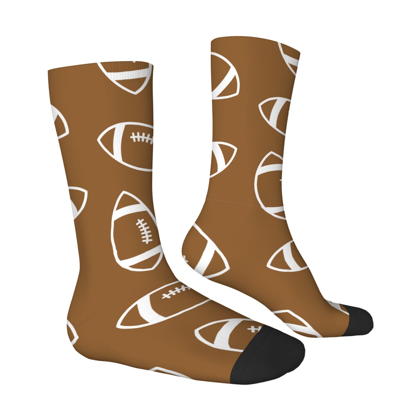 Customizable Football Socks - Faces, Numbers, or Patterns