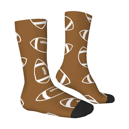 Customizable Football Socks - Faces, Numbers, or Patterns