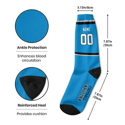 Carolina Custom Sports Socks Perfect for Gifts