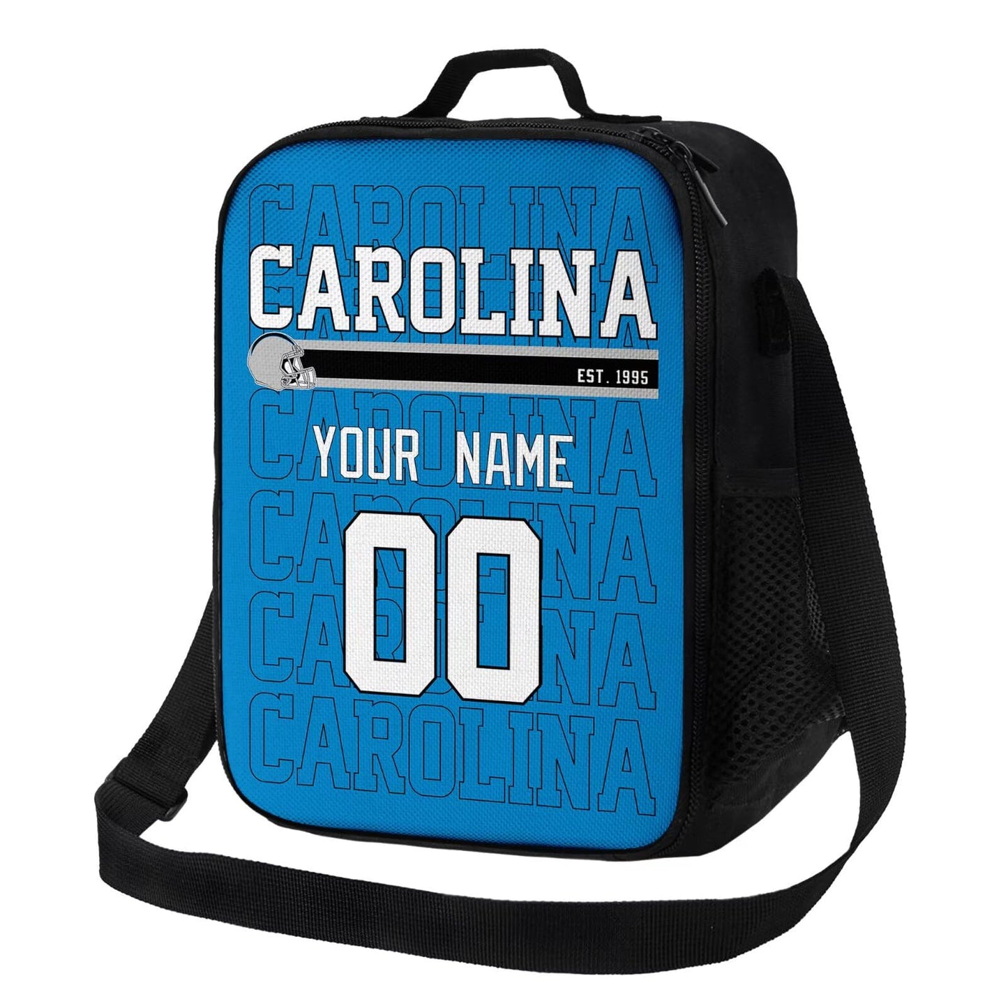 Portable Carolina Lunch Tote Personalized with Spacious Interior
