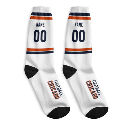 Custom Chicago Socks Breathable and Stylish