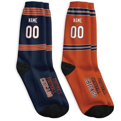 Custom Chicago Socks Breathable and Stylish