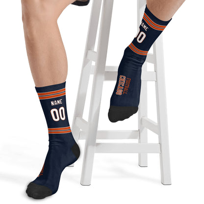 Custom Chicago Socks Breathable and Stylish