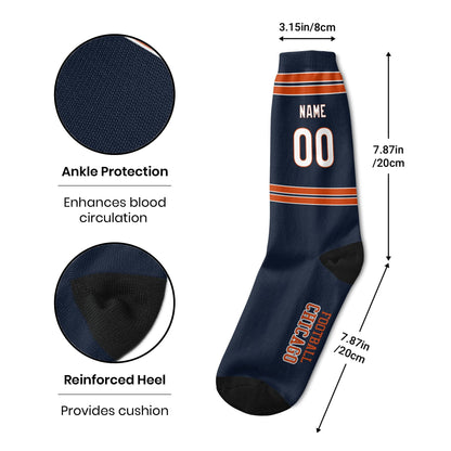 Custom Chicago Socks Breathable and Stylish