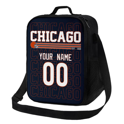 Reusable Chicago Lunch Bag Custom Designed for Work or School