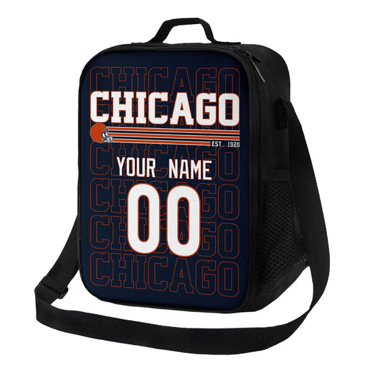Reusable Chicago Lunch Bag Custom Designed for Work or School