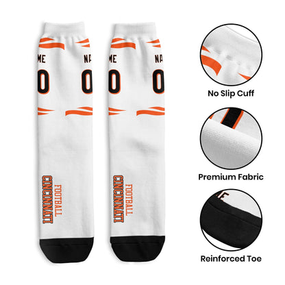Personalized Cincinnati Socks for Men and Women