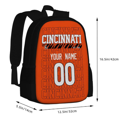 Cincinnati Personalized Backpack Travel Ready Bag