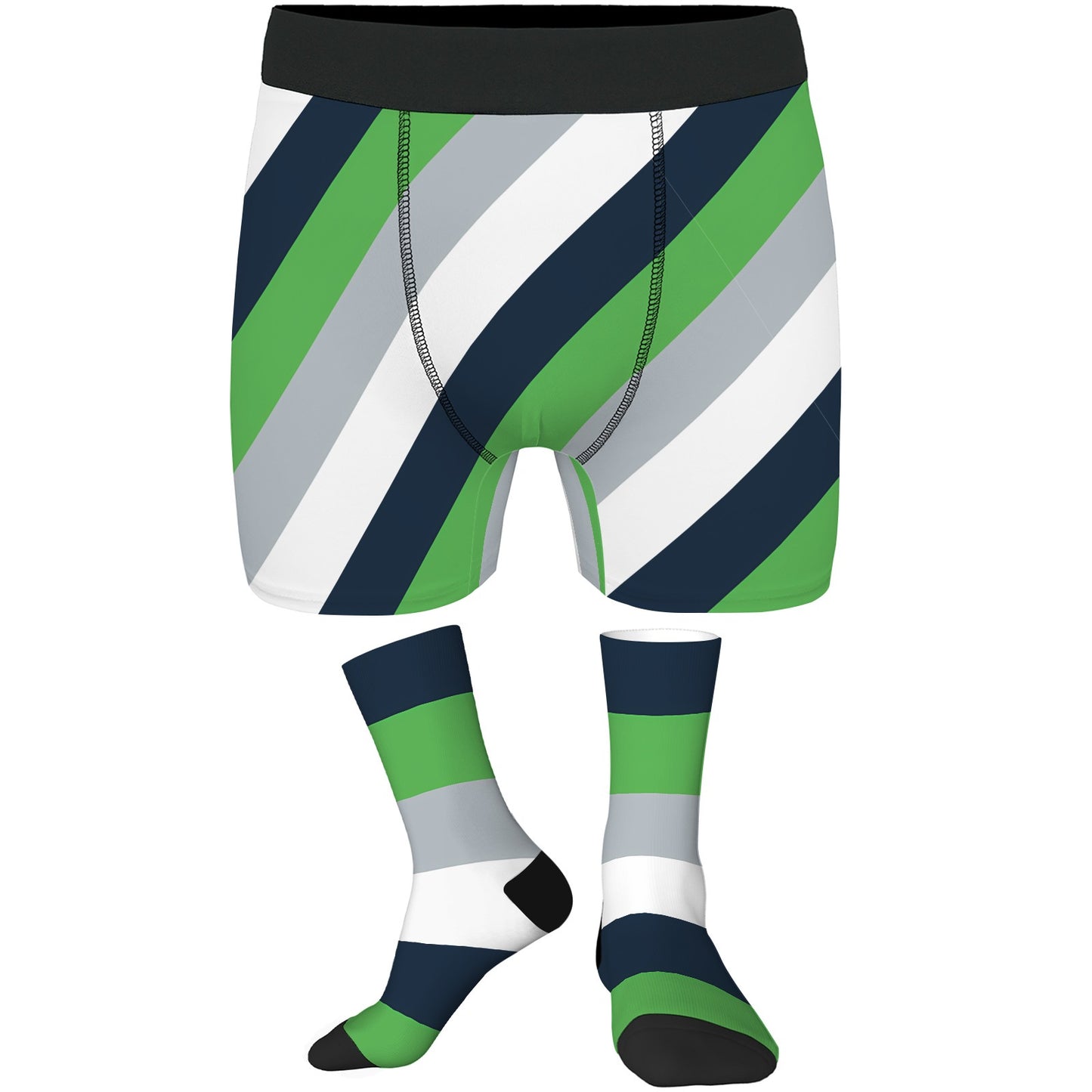 Custom Socks & Underwear - Seattle Football Style