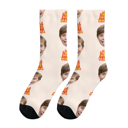 Custom Hot Mom Sock