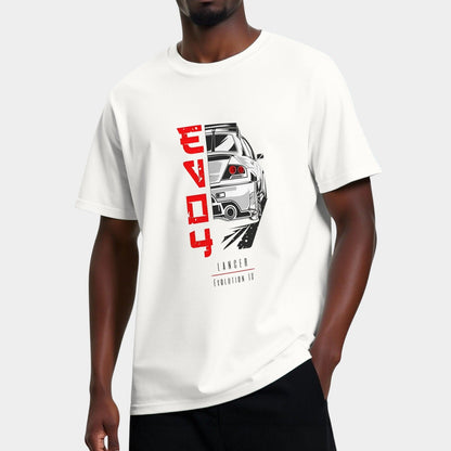 Mitsubishi Racing Car Lancer Evo 4 Supra T-Shirts