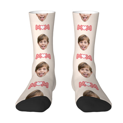 Custom Best Mom Sock