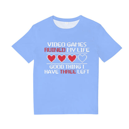 Video Games Ruined My Life Tee Shirt