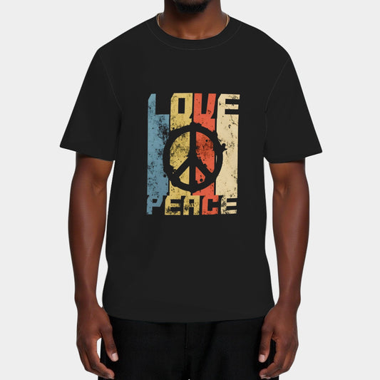 Peace Freedom Love Cool Hippie Peace Retro T-Shirts
