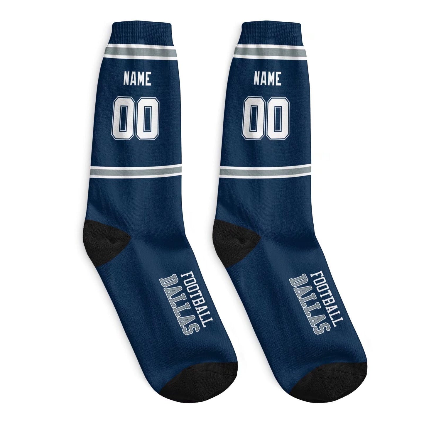 Unique Dallas Custom Socks for Fans and Players