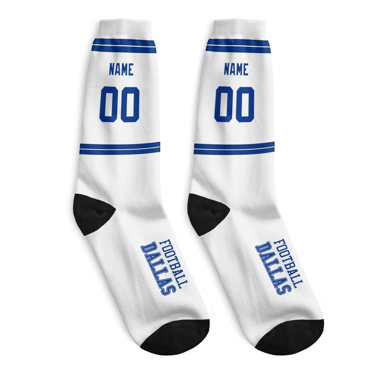 Unique Dallas Custom Socks for Fans and Players