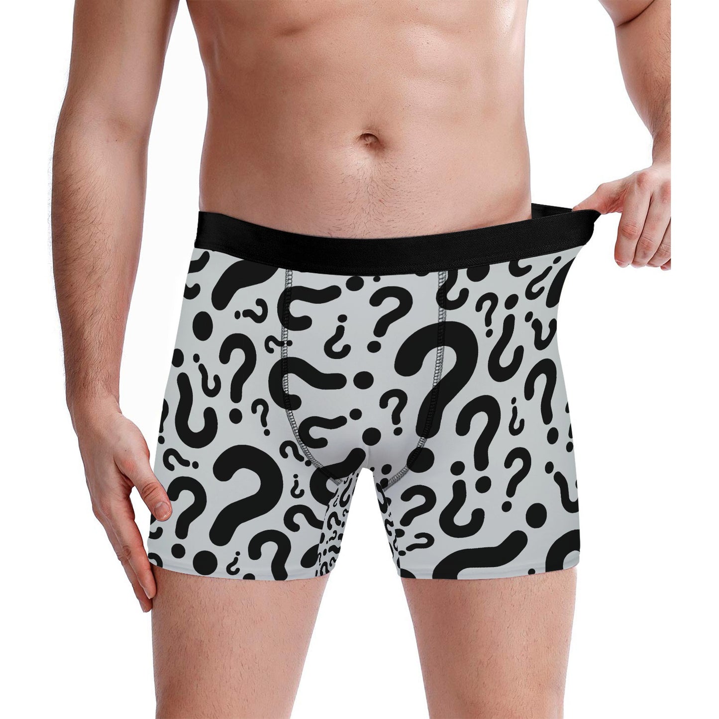 Men's Customizable Underwear & Socks Set - Soft Polyester Comfort