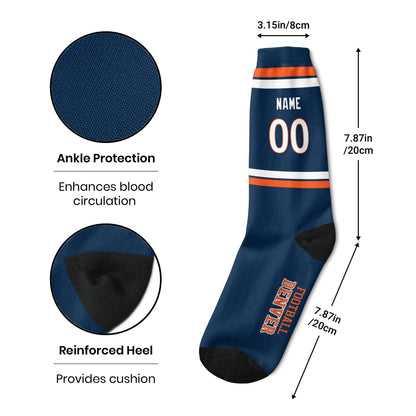 Custom Denver Socks High Quality One Size Fit