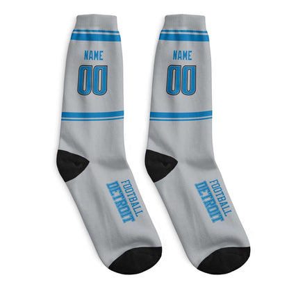 Detroit Sports Socks Custom Made for Daily Wear