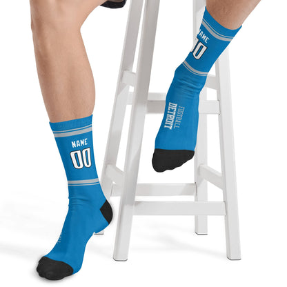 Detroit Sports Socks Custom Made for Daily Wear